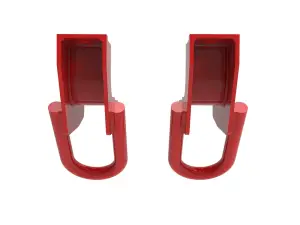 aFe Power - 450-72T001-R | AFE Power Front Tow Hook For Toyota Tundra/Sequoia V6 3.4L (tt) | Red - Image 5