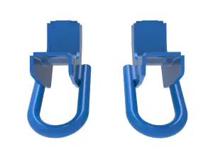 aFe Power - 450-72T001-L | AFE Power Front Tow Hook For Toyota Tundra/Sequoia V6 3.4L (tt) | Blue - Image 4