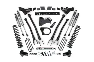 BDS2252FPS | BDS Suspension 7 Inch Lift Kit With 4 Link For Ford F-250 / F-350 Super Duty 4WD Diesel | Rear Lift Block Kit, Fox 2.5 Performance Series HTO Shocks