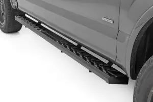 Rough Country - 41010A | Rough Country BA2 Running Boards Side Step Bars For Ford F-150 / F-250 / F-350 2WD/4WD - Image 2