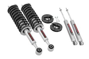 73031 | Rough Country 2 Inch Lift Kit For Toyota Land Cruiser 4WD | N3 Struts With N3 Rear Shocks