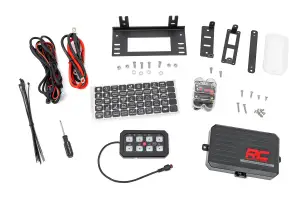 Rough Country - 70975 | Rough Country 8 Gang Switch Panel With RGB Backlit Buttons And Multiple Modes | With Bluetooth Control Integration - Image 2