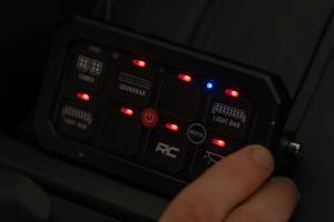 Rough Country - 70975 | Rough Country 8 Gang Switch Panel With RGB Backlit Buttons And Multiple Modes | With Bluetooth Control Integration - Image 16