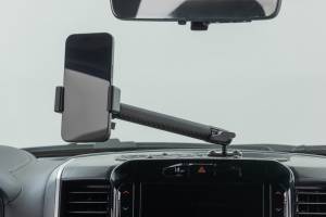 Rough Country - 33000 | Rough Country Accessory Dash Mount For Ram 1500 2WD/4WD | With 8.4 Inch Touchscreen Phone, With 8 Inch Extension Arm For Non-Magsafe Devices - Image 4