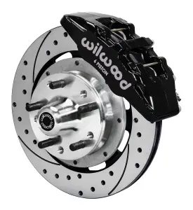 Ridetech - 11529578 | Wilwood Complete DynaPro / D8-4 Brake System - Black Calipers (1963-1982 Corvette with Tru Turn System | Pin Spindle) - Image 2
