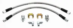 Ridetech - 11529578 | Wilwood Complete DynaPro / D8-4 Brake System - Black Calipers (1963-1982 Corvette with Tru Turn System | Pin Spindle) - Image 4