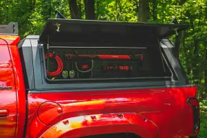 Rough Country - 734074 | Rough Country Truck Bed Cap Molle Panel Side Storage Bin For Toyota Tacoma | Driver Side - Image 6
