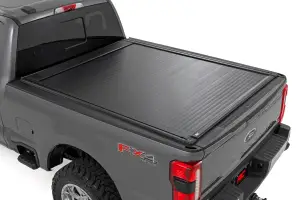 51507650 | Rough Country Powerd Bed Cover For Ford F-250 / F-350 Super Duty 2WD/4WD | 6' 10" Bed