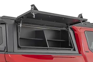 734075 | Rough Country Truck Bed Cap Molle Panel Side Storage Bin For Toyota Tacoma | Passengers Side