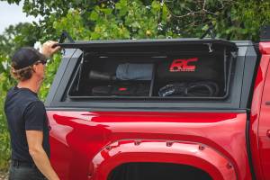 Rough Country - 734075 | Rough Country Truck Bed Cap Molle Panel Side Storage Bin For Toyota Tacoma | Passengers Side - Image 5