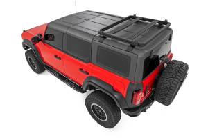 88204 | Rough Country Roof Rack For Ford Bronco / Bronco Raptor 4WD 4 Door | Half Rack