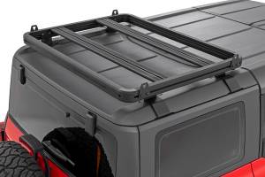 Rough Country - 88204 | Rough Country Roof Rack For Ford Bronco / Bronco Raptor 4WD 4 Door | Half Rack - Image 3