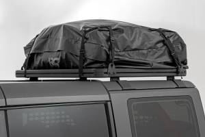 Rough Country - 88204 | Rough Country Roof Rack For Ford Bronco / Bronco Raptor 4WD 4 Door | Half Rack - Image 6
