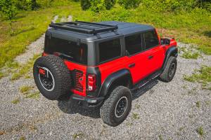 Rough Country - 88204 | Rough Country Roof Rack For Ford Bronco / Bronco Raptor 4WD 4 Door | Half Rack - Image 7