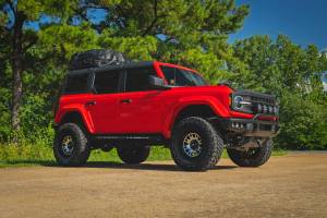 Rough Country - 88204 | Rough Country Roof Rack For Ford Bronco / Bronco Raptor 4WD 4 Door | Half Rack - Image 12