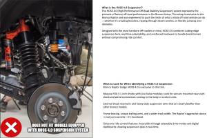 Rough Country - 51527991 | Rough Country 2.5-3.5 Inch Lift Forged Upper Control Arms For Ford Bronco 4WD | Aluminum Finish - Image 4