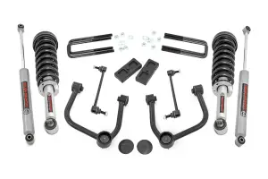 51148 | Rough Country 3.5 Inch Lift Kit For Ford Ranger 4WD | N3 Struts With N3 Rear Shocks