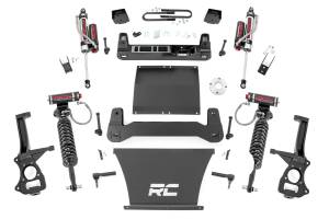 111550 | Rough Country Suspension 6 Inch Lift Kit For GMC Sierra 1500 2WD | With 5.3L V8 or 6.2L V8 Engine, Factory Mono-Leaf Spring, Vertex Coilovers With Vertex Shocks