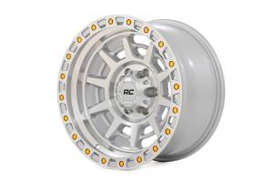 Rough Country - 85170918C | Rough Country 85 Series Wheel | Simulated Beadlock / Full Machined / 17x9 / 5x5 / -12mm - Image 2