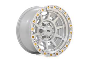 Rough Country - 85170918C | Rough Country 85 Series Wheel | Simulated Beadlock / Full Machined / 17x9 / 5x5 / -12mm - Image 4