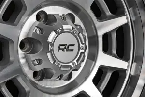 Rough Country - 85170918C | Rough Country 85 Series Wheel | Simulated Beadlock / Full Machined / 17x9 / 5x5 / -12mm - Image 6