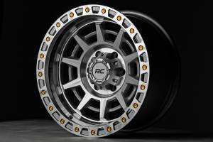 Rough Country - 85170918C | Rough Country 85 Series Wheel | Simulated Beadlock / Full Machined / 17x9 / 5x5 / -12mm - Image 7