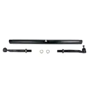KIT372-STL | Apex Chassis ProLock Tie Rod Kit For Ford F-250/F-350 Super Duty 4WD, Except Wide Track | Matte Black Powder Coated Steel