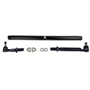 KIT387-STL | Apex Chassis Drag Link Kit For Dodge Ram 2500/3500 4WD | Matte Black Powder Coated Steel