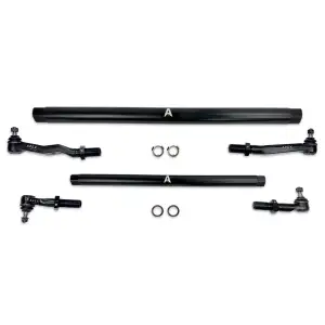 Apex Chassis - KIT380-BLK | Apex Chassis ProLock Steering Kit For Dodge Ram 2500/3500 4WD | Anodized Black Aluminum, T-Link Replacement Kit - NO Pitman Arm Included - Image 1