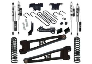 K1030FX | Superlift 4 Inch Radius Arm Lift Kit with Fox 2.0 Reservoir Shocks (2023-2025 F250, F350 Super Duty 4WD Diesel Engine)