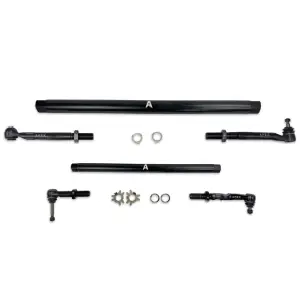 Apex Chassis - KIT375-BLK | Apex Chassis ProLock Steering Kit For Ford F-250/F-350 Super Duty 4WD, Except Wide Track | Anodized Black Aluminum - Image 1