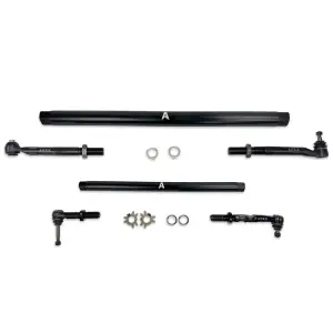 KIT370-BLK | Apex Chassis ProLock Steering Kit For Ford F-250/F-350 Super Duty 4WD, Except Wide Track | Anodized Black Aluminum