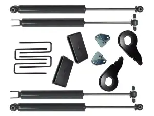 K1035 | Superlift 2 Inch Lift Kit with Superlift shocks (2020-2025 Silverado, Sierra 2500 HD, 3500 HD 4WD)