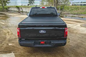 Rough Country - 47229650B | Rough Country Hard Low Profile Bed Cover For Ford F150 / F-150 Raptor, Tremor & Lightning | 6'7" Bed - Image 12