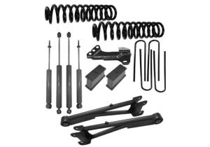 K1048 | Superlift 2 Inch Coil Spring Lift Kit with Radius Arms And Superlift Shocks (F250, F350 Super Duty 4WD)