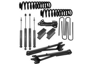 K1054 | Superlift 2 Inch Coil Spring Lift Kit with Radius Arms And Superlift Shocks (F250, F350 Super Duty 4WD)