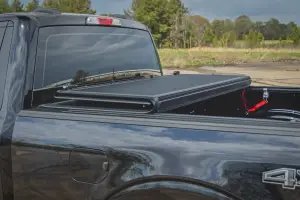 Rough Country - 47229650_A | Rough Country Hard Low Profile Bed Cover For Ford F150 / F-150 Raptor | 6'7" Bed - Image 8