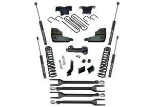 SuperLift - K1068 | Superlift 4 Inch 4-Link Lift Kit with Superlift Shocks (F250, F350 Super Duty 4WD Diesel Engine) - Image 1