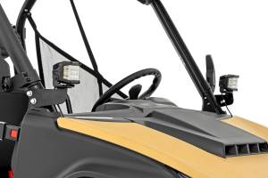 Rough Country - 93218 | Rough Country Front LED Cube Light Kit For Segway UT6/UT10 | Black Series With White DRL - Image 2