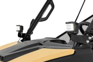 Rough Country - 93218 | Rough Country Front LED Cube Light Kit For Segway UT6/UT10 | Black Series With White DRL - Image 5