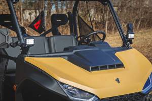 Rough Country - 93218 | Rough Country Front LED Cube Light Kit For Segway UT6/UT10 | Black Series With White DRL - Image 11