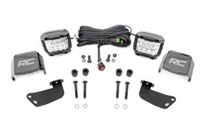 93223 | Rough Country Front LED Cube Light Kit For Segway UT6/UT10 | 3 Inch Osram Wide Angle Series
