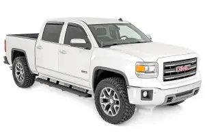 Rough Country - 41001A | Rough Country BA2 Running Boards Side Step Bars For Chevrolet Silverado 1500, 2500 HD & 3500 HD / GMC Sierra 1500, 2500 HD & 3500 HD - Image 3