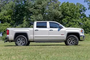 Rough Country - 41001A | Rough Country BA2 Running Boards Side Step Bars For Chevrolet Silverado 1500, 2500 HD & 3500 HD / GMC Sierra 1500, 2500 HD & 3500 HD - Image 7