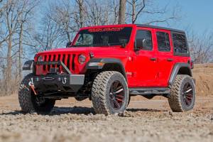 Rough Country - 65440 | Rough Country 3.5 Inch Lift Kit For Jeep Wrangler Unlimited JL 4 Door | Non-Rubicon, M1 Monotube Shocks - Image 4