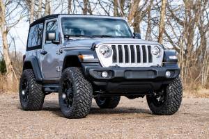 Rough Country - 94440 | Rough Country 3.5 Inch Lift Kit For Jeep Wrangler JL 4WD 2 Door | M1 Monotube Shocks - Image 3