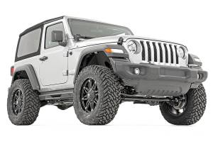 Rough Country - 94440 | Rough Country 3.5 Inch Lift Kit For Jeep Wrangler JL 4WD 2 Door | M1 Monotube Shocks - Image 2