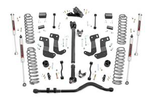 94040 | Rough Country 3.5 Inch Lift Kit For Jeep Wrangler JL Rubicon 4WD 4 Door | M1 Monotube Shocks
