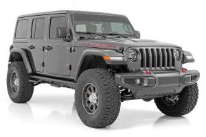 Rough Country - 91640 | Rough Country 3.5 Inch Lift Kit For Jeep Wrangler JL Rubicon 4WD 4 Door | M1 Monotube Shocks - Image 2