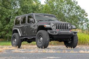 Rough Country - 91640 | Rough Country 3.5 Inch Lift Kit For Jeep Wrangler JL Rubicon 4WD 4 Door | M1 Monotube Shocks - Image 4